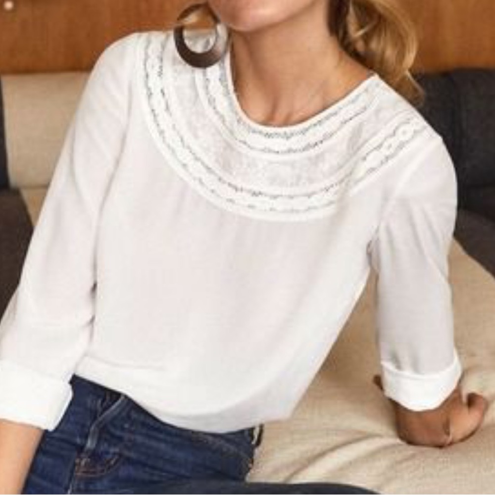 Sezane Tatiana Silk Top